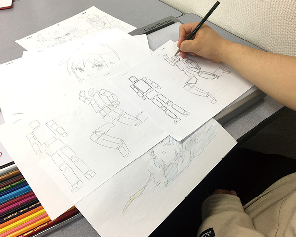 【アニメ分野】
アニメーション体験／仙台デザイン＆テクノロジー専門学校