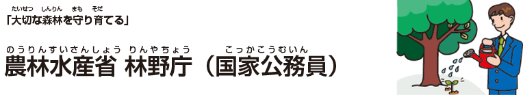 農林水産省 林野庁(国家公務員)