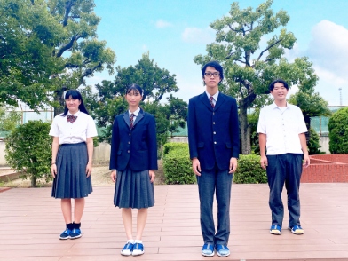 伯太高等学校の制服