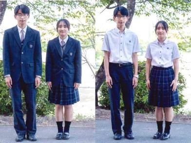 岡山高等学校の制服