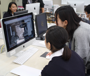 京都府　京都府立大江高校　ビジネス科学科マルチメディアコースのみなさん2