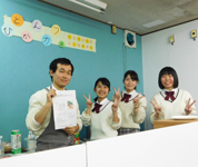 兵庫県　明石清水高校　人と環境類型３年生のみなさん2