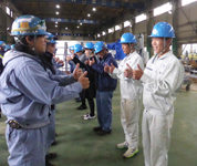 宮崎県 日向工業高校 機械科2人の3年生4