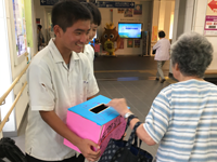 福岡県　福津市立福間中学校　生徒会のみなさん3