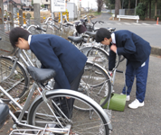 茨城県 結城市立結城中学校 女子バレーボール部のみなさん4