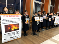 秋田県 聖霊女子短期大学付属高校 国際コース2年生のみなさん2