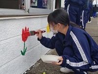青森県 弘前学院聖愛高校 「生活デザイン」選択の3年生のみなさん3