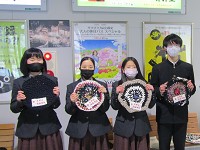 群馬県 長野原高校 家庭クラブ・専門教科家庭科の授業選択者・ボランティアの生徒たち1