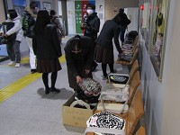 群馬県　長野原高校　家庭クラブ・専門教科家庭科の授業選択者・ボランティアの生徒たち2