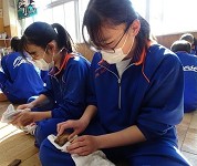 埼玉県 越生町立越生(おごせ)中学校 1年生のみなさん3