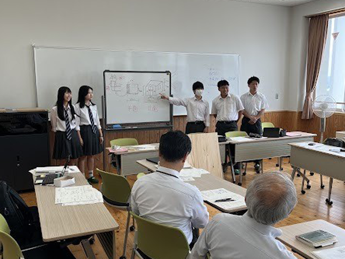 島根県 出雲工業高校 建築科3年生のみなさん1