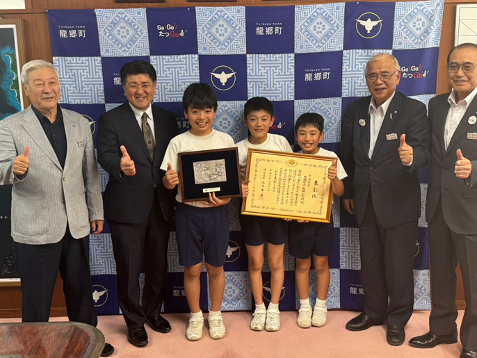 鹿児島県 龍郷町立龍郷(たつごう)小学校 児童のみなさん10