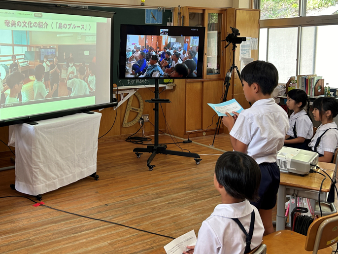 鹿児島県 龍郷町立龍郷(たつごう)小学校 児童のみなさん4