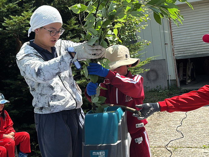 秋田県　北秋田市立義務教育学校阿仁学園　３、４年生のみなさん4