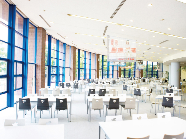 朝日大学の学食
