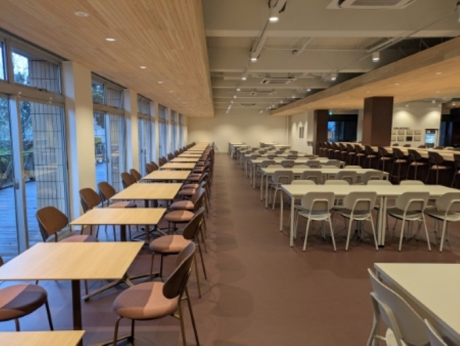 淑徳大学の学食