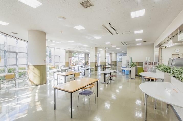 佐野日本大学短期大学の学食