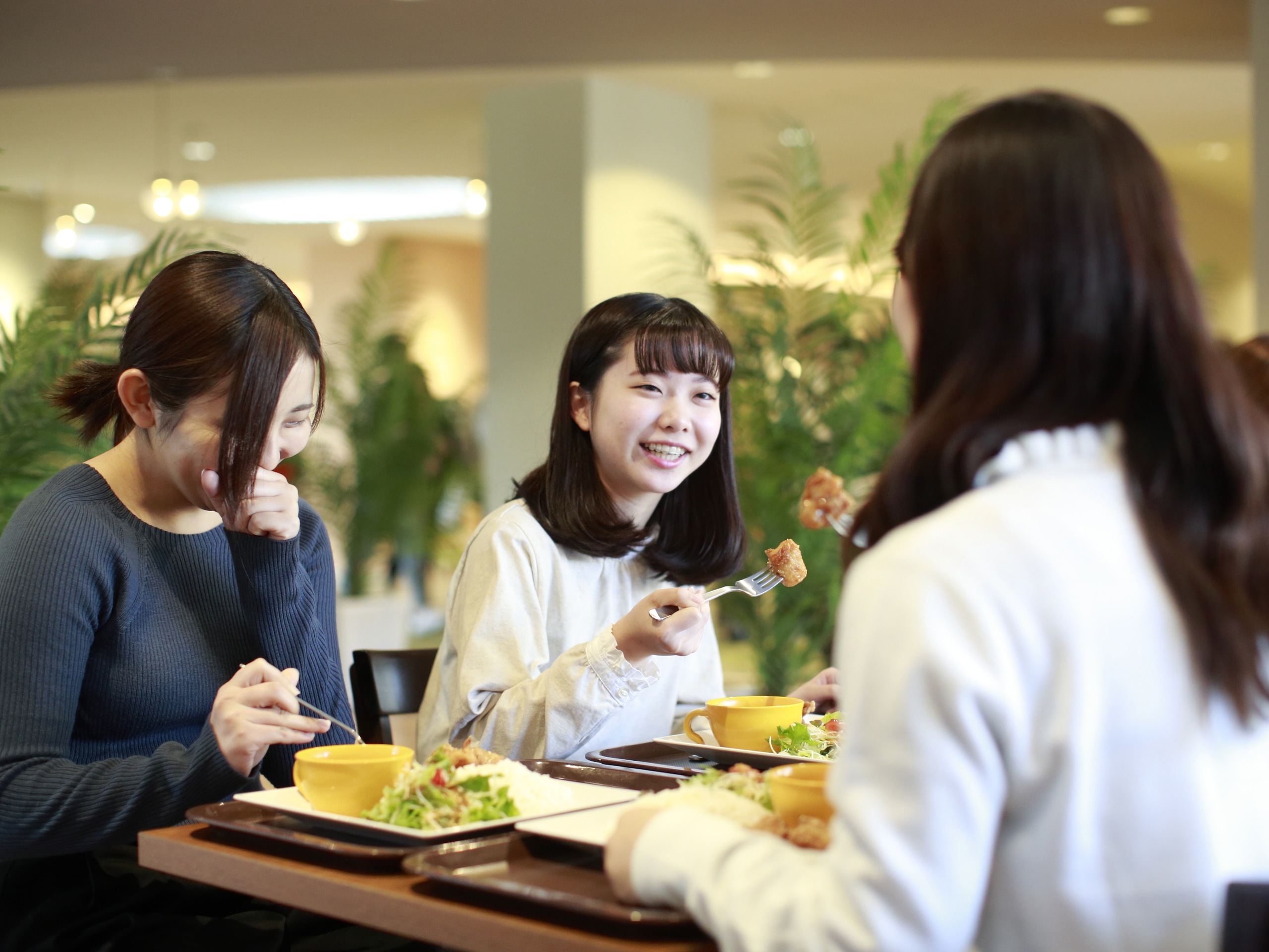 福岡女学院大学短期大学部の学食