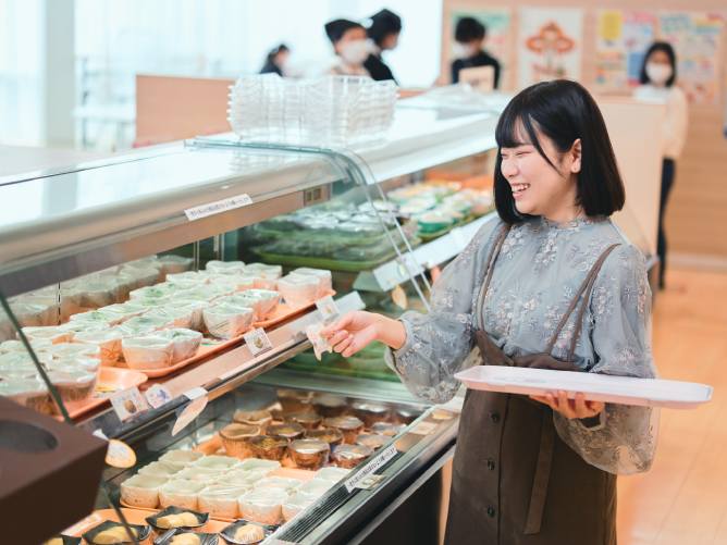 甲南女子大学の学食