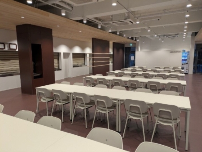 淑徳大学の学食