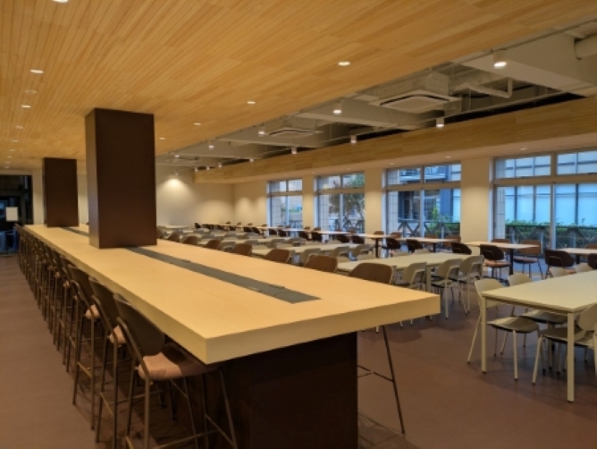 淑徳大学の学食