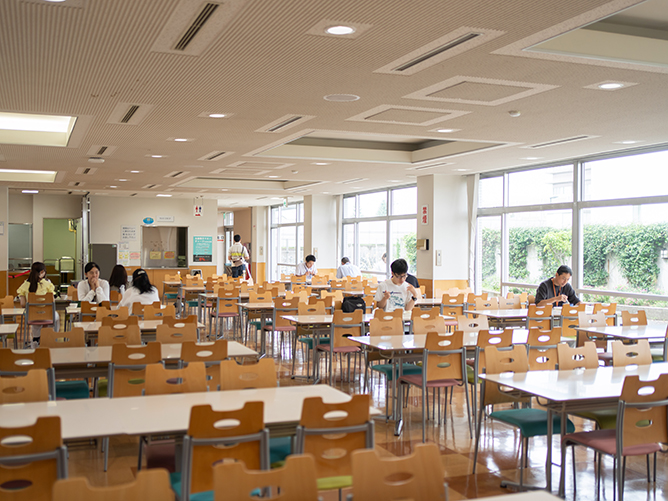 東邦大学の学食