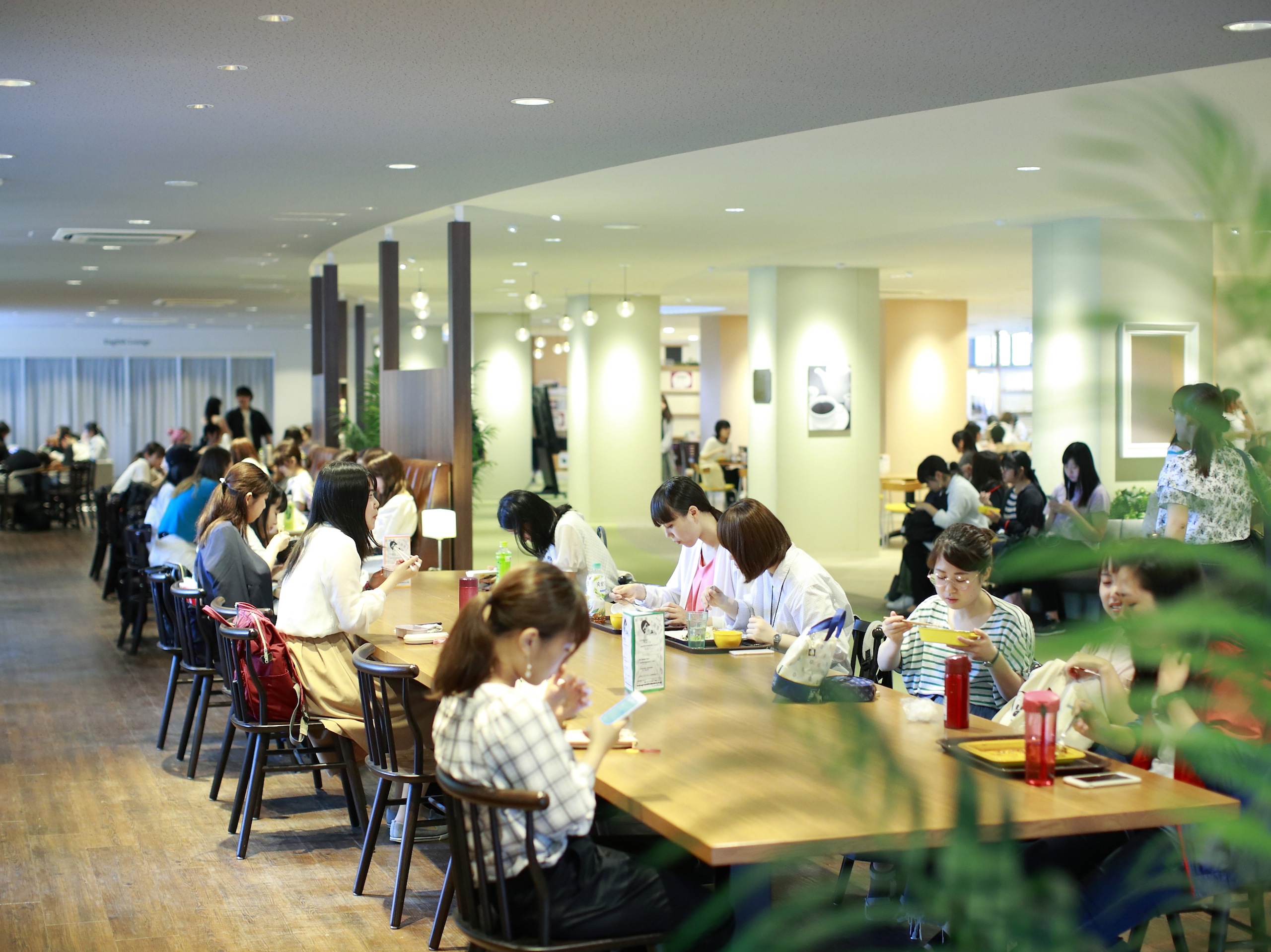 福岡女学院大学短期大学部の学食