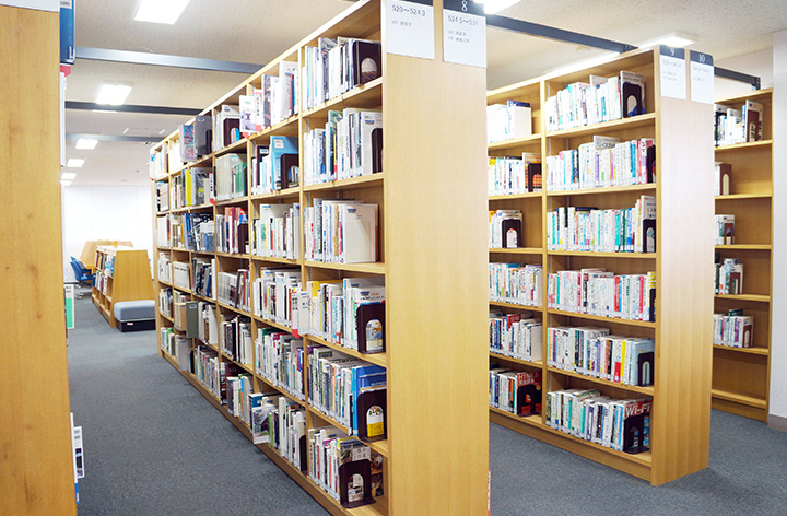 東北工業大学の図書館