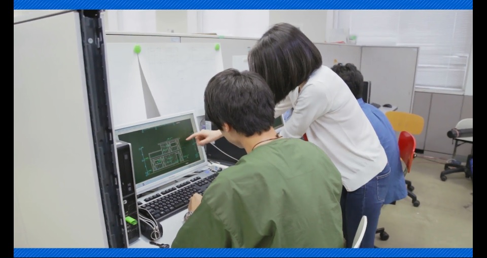 人間環境デザイン学科の一日