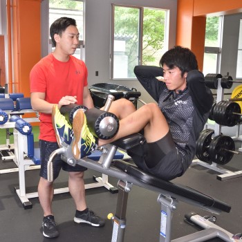体験授業（スポーツ健康科）