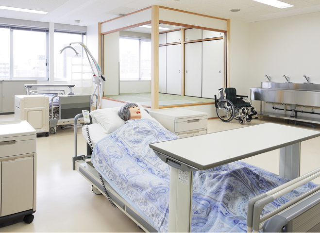 介護実習室＜岩田町キャンパス＞