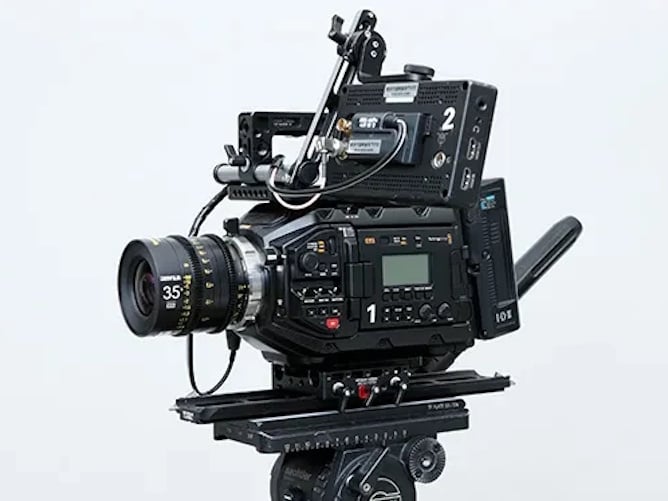 プロ仕様の放送用カメラの機能とコントロールに対応した世界初のデジタルフィルムカメラ「Blackmagic URSA Mini Pro」。