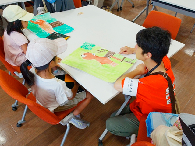 夏休み子ども写生大会1