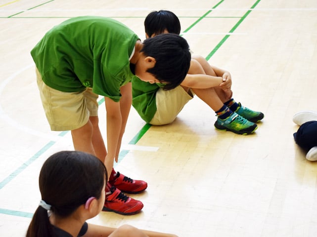 運動機能を向上させるインソールパッドの体験2