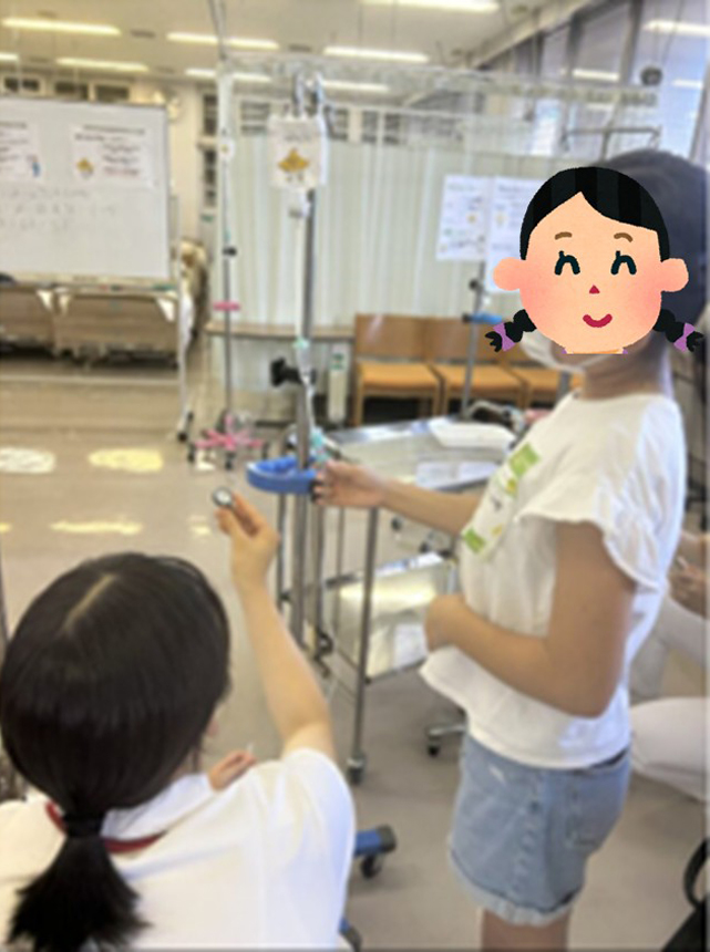 子どもアドベンチャーカレッジ2026
看護のヒミツを学ぼう！～秘伝の技を伝授します～1