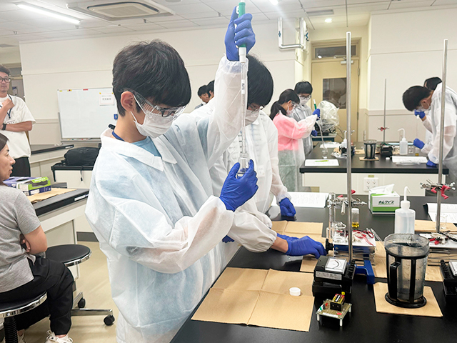 ひらめき☆ときめきサイエンス2026
「環境にやさしい二次電池をつくろう！」1