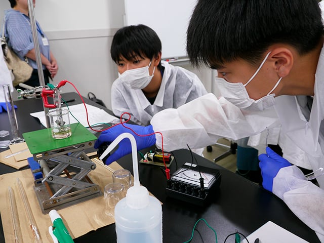 ひらめき☆ときめきサイエンス2026
「環境にやさしい二次電池をつくろう！」3