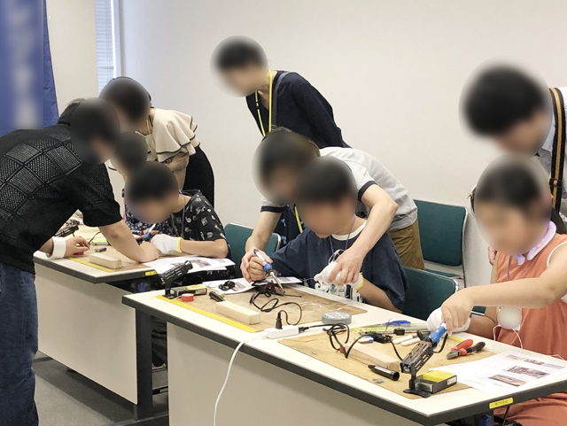 「作って遊ぼう『イライラ棒』
～ 早くゴールできるのは誰か！？ ～　－第16回子どもいちょう塾－」2