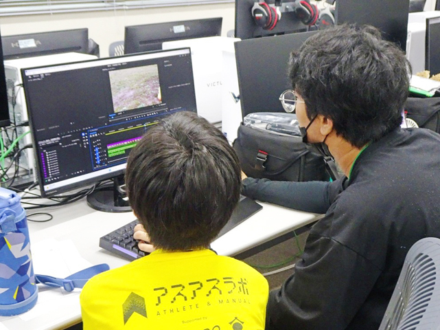 夏休み自由研究教室
～こども映像制作体験講座～（全2回）3