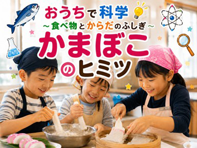 おうちで科学～食べ物とからだのふしぎ～かまぼこの秘密！1