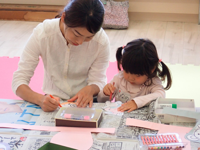 おだぴよ子育て支援センター「もうすぐ七夕」保育ミニレクチャー2