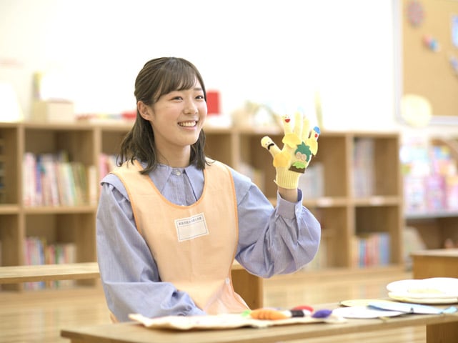 小中学生のための保育体験講座
保育っておもしろい！たのしい！すてき！～未来の幼稚園・保育園の先生大集合～2